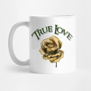 True love money rose Mug